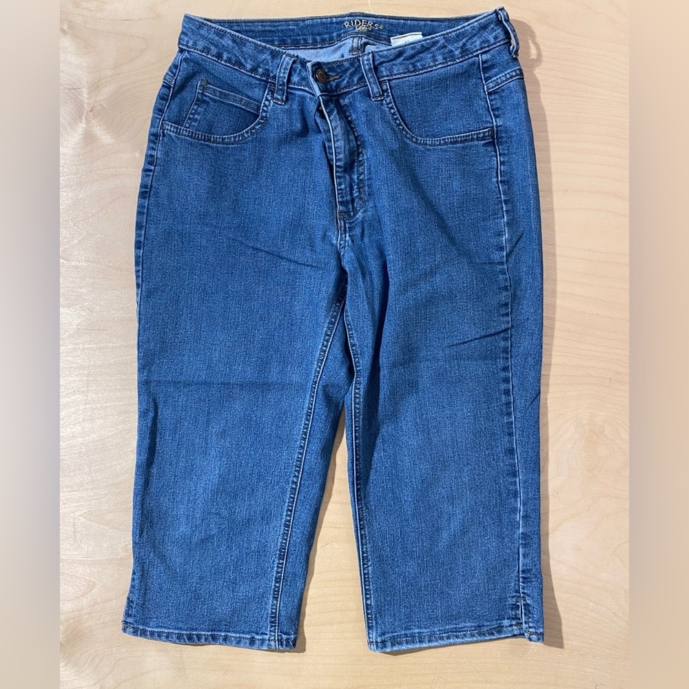 Riders by Lee Light Blue Denim Capris Jeans 12M (PY)